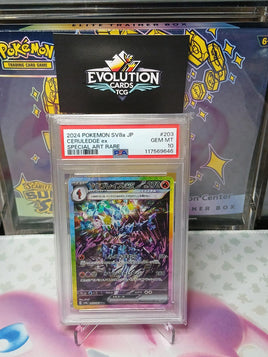 Pokémon SV8a JP Ceruledge EX Special Art Rare Graded Card GEM MT 10