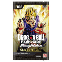 Dragon Ball Super TCG - Fusion World: Saiyan's Pride (FB08) Boosters (24ct) C/W - Acrylic Display Case