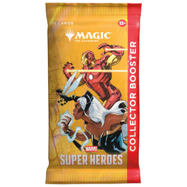 Magic: The Gathering Marvel Super Heroes Collector Booster (1 Pack of 15 Cards) (Pre-Order)