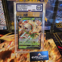 Pokemon Card TCG: Chesnaught V 15/195 Silver Tempest Holo Rare MINT