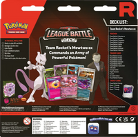 Pokemon Team Rocket's Mewtwo EX League Battle Deck