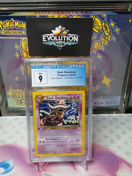 Pokemon TCG 2002 Neo Destiny 1st Edition Dark Slowking #20 - CGC 9 MINT