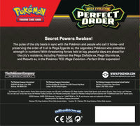 Pokémon Mega Evolution: Perfect Order Booster Box (Pre-Order)