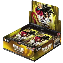 Dragon Ball Super TCG - Fusion World: Raging Roar (FB03) Boosters (24ct) C/W - Acrylic Display Case