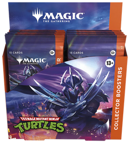 Magic: The Gathering - Universes Beyond - Teenage Mutant Ninja Turtles - Collector Booster Box (12x Packs)