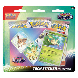 Pokémon TCG: Scarlet & Violet 8.5 – Prismatic Evolutions - Tech Sticker Collection (Leafeon)