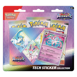 Pokémon TCG: Scarlet & Violet 8.5 – Prismatic Evolutions - Tech Sticker Collection (Sylveon)