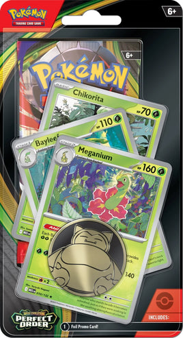 Pokemon - Mega Evolution - Perfect Order - Premium Checklane Blister - Meganium