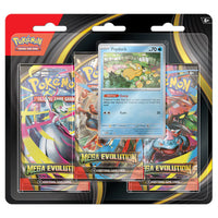 Pokemon TCG: Mega Evolution 3 Pack Blister Psyduck