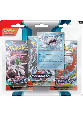 Pokemon - Scarlet & Violet - Paradox Rift - 3 Pack Blister - Cetitan