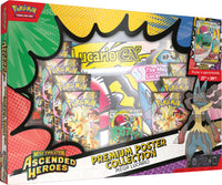 Pokemon TCG- Mega Evolution Ascended Heroes Premium Poster Collection Mega Lucario ex