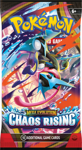 Pokemon Mega Evolution Chaos Rising - Booster Pack (Pre-Order)