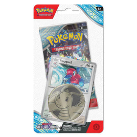 Pokemon TCG Scarlet & Violet Stellar Crown Premium Checklane Blister Porygon 2